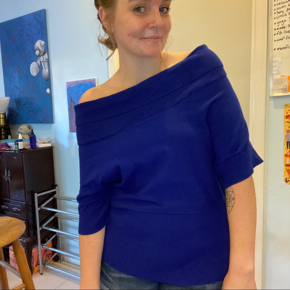 Cobalt sweater